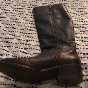 Vince Camuto leather boots